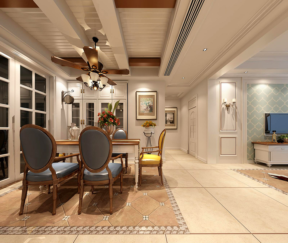 装修公司简美风格室内装修效果图-餐厅 装修公司简美风格室内装修效果图-餐厅