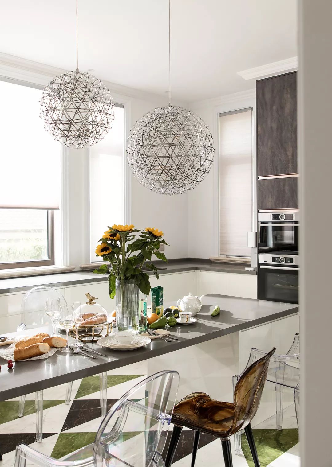 法式风格家装设计室内装修效果图-餐厅 法式风格家装设计室内装修效果图-餐厅