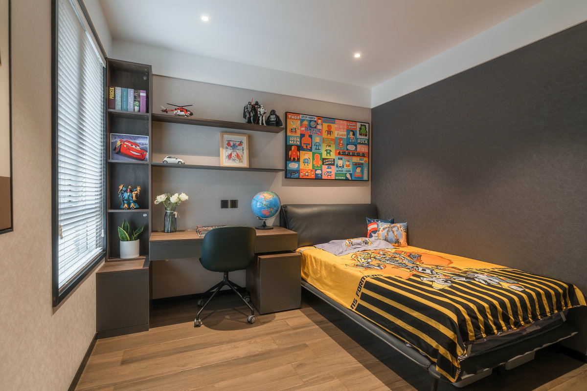 广州装修公司美式风格室内装修效果图-卧室 广州装修公司美式风格室内装修效果图-卧室