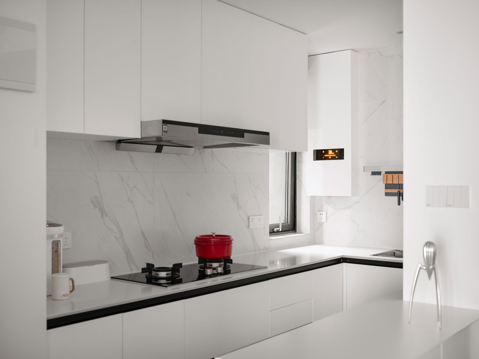 装修案例极简风格室内装修效果图-厨房 装修案例极简风格室内装修效果图-厨房