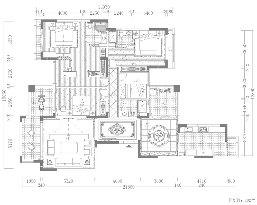 佛山装修公司简欧风格室内装修效果图-户型图 佛山装修公司简欧风格室内装修效果图-户型图