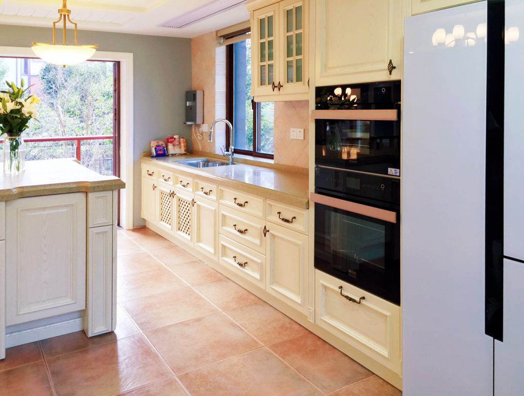 别墅装修现代美式风格-厨房 别墅装修现代美式风格-厨房