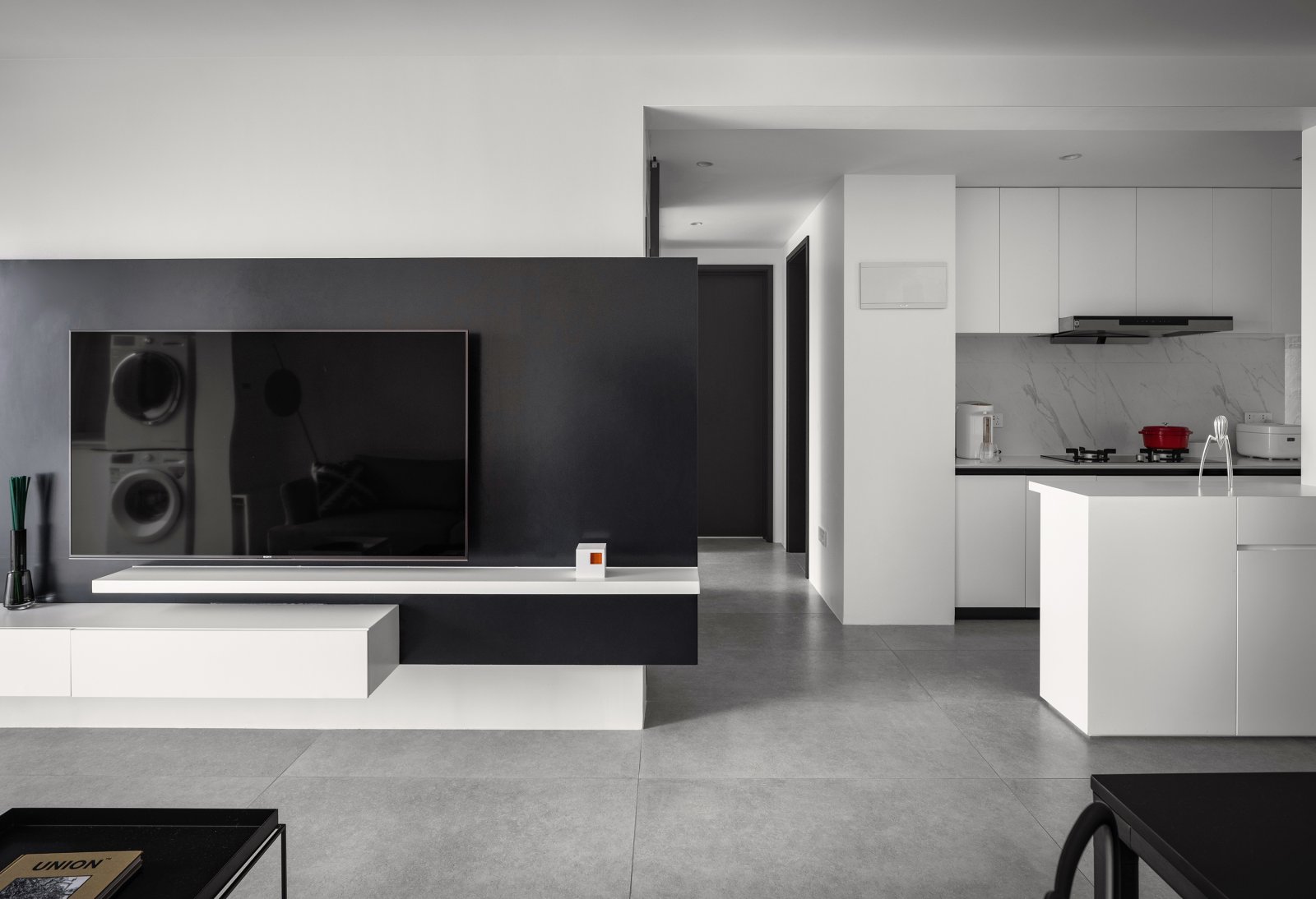 装修案例极简风格室内装修效果图-客厅 装修案例极简风格室内装修效果图-客厅